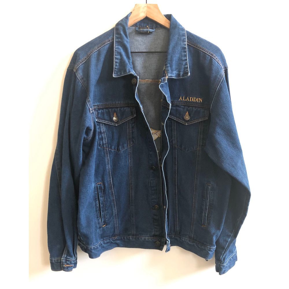Vintage Aladdin Casino Las Vegas Denim Jacket